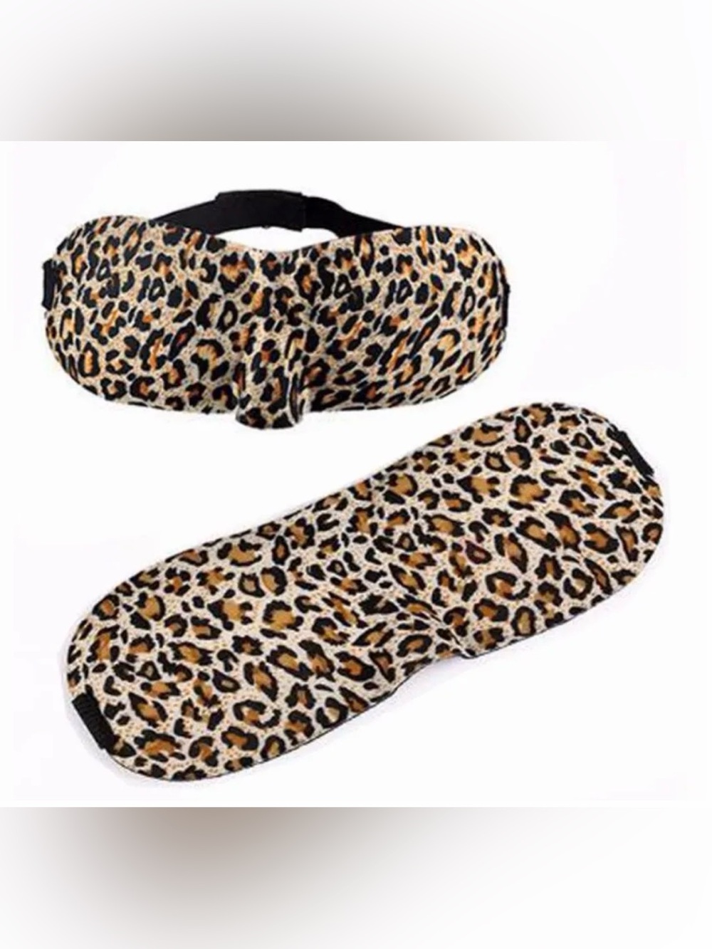 Premium 3D Cheetah Print Sleep Mask
